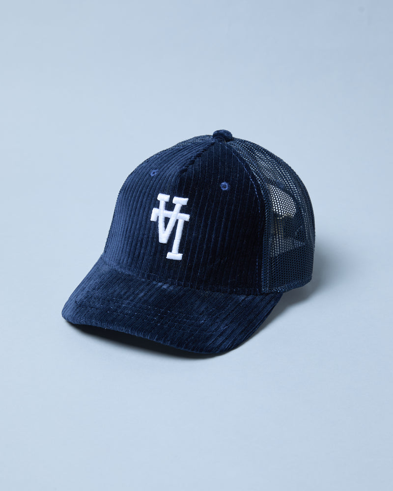 LA Corduroy Trucker — Navy