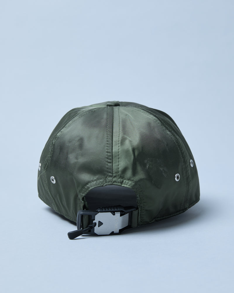 Monogram Cap — Olive