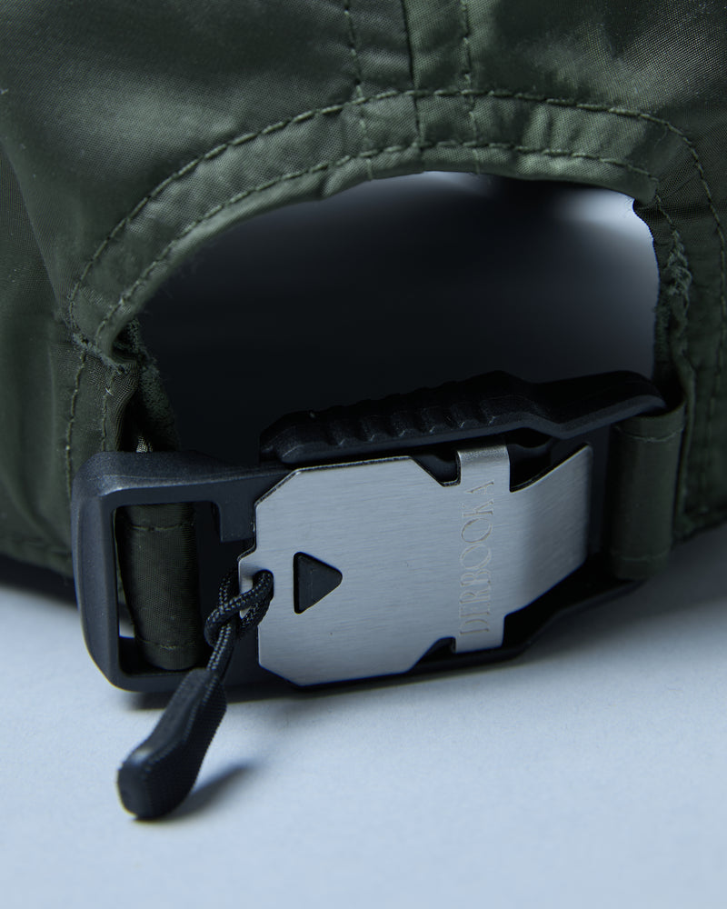 Monogram Cap — Olive