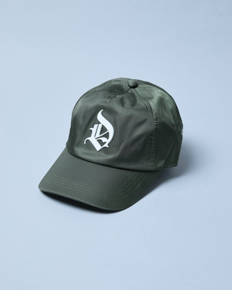 Monogram Cap — Olive