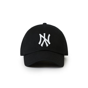 NY cotton dad cap - BLACK